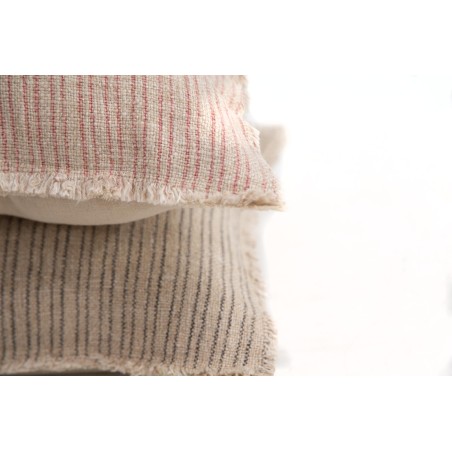 Διακοσμητική Μαξιλαροθήκη Verve Natural/Blackish (45x45) 0860005 Soulworks