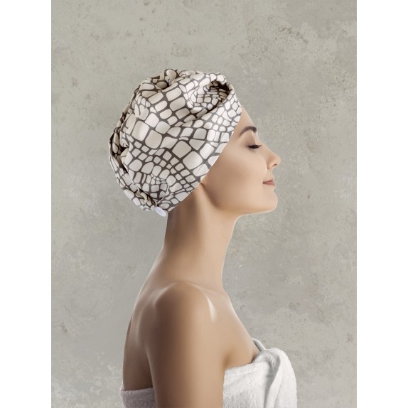 Πετσέτα/Τουρμπάνι μαλλιών Nima 25x65 - Akoya