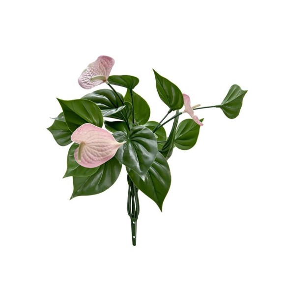 Διακοσμητικό Μπουκέτο (Σετ 10τμχ) Amalfi W030 Pink Palm...