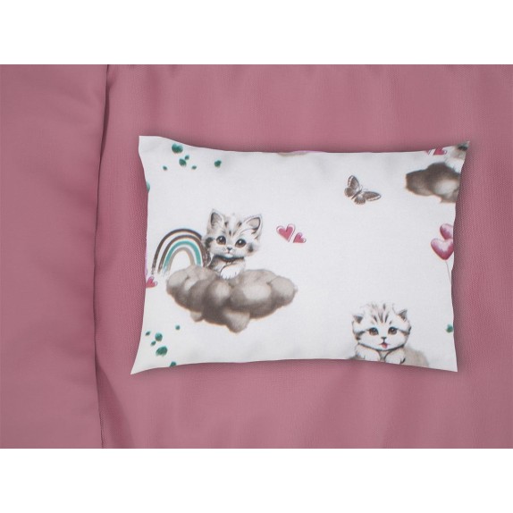 Παιδική Μαξιλαροθήκη Dimcol Kitten 560 50X70 Petrol