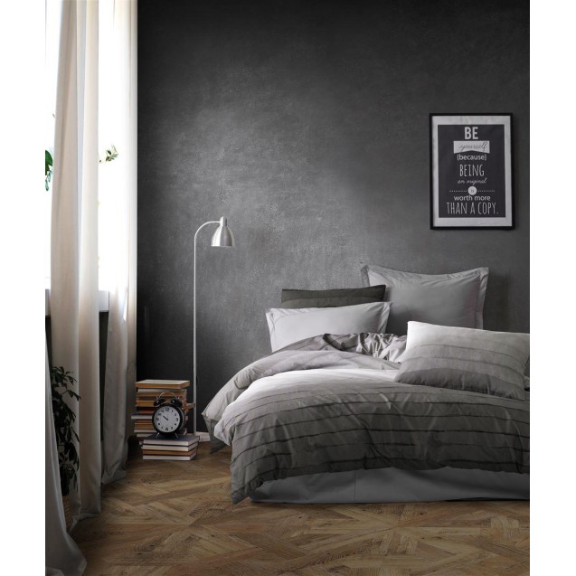 Παπλωματοθήκη Μονή Dimcol Shades of Grey 485...