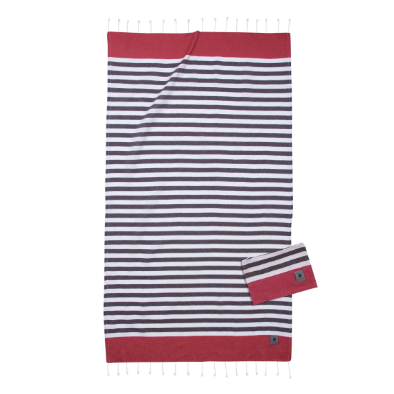 Σετ Πετσέτα Θαλάσσης Παρεό και Νεσεσέρ Greenwich Polo...