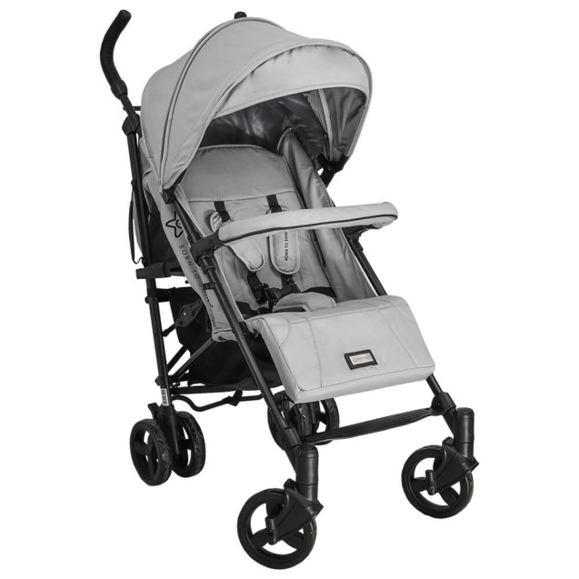 Καρότσι Bebe Stars Buggy Adam Ice Grey 186-188