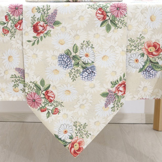 Τραπεζομάντηλο Dimeco 135x135 Fiora