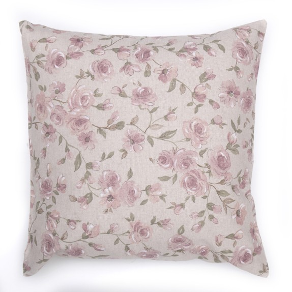 Μαξιλαροθήκη Διακόσμησης Dimeco Διπλής Όψης 45x45 Rosalie