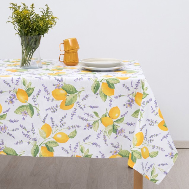 Τραπεζομάντηλο Dimeco 135x135 Lemon