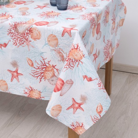 Τραπεζομάντηλο Dimeco 135x135 Ocean