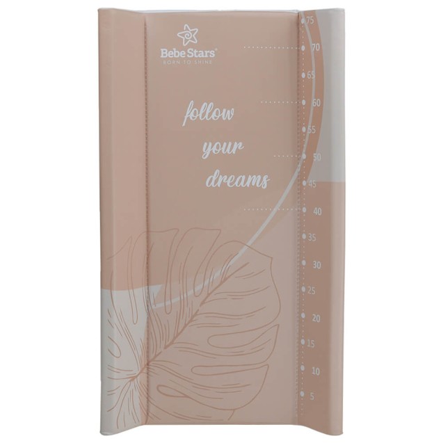 Αλλαξιέρα Σκληρή bebe Stars Leaf Mocha 18-182