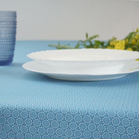 Τραπεζομάντηλο Dimeco 135x135 5800 Aqua