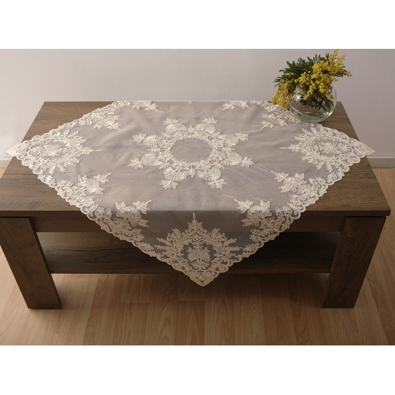 Καρέ Dimeco 90x90 068 Ecru