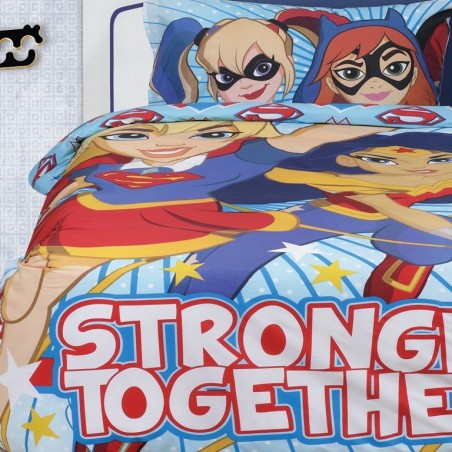 Σετ Σεντόνια Μονά Das Home 5005 Super Hero Girls 160x260