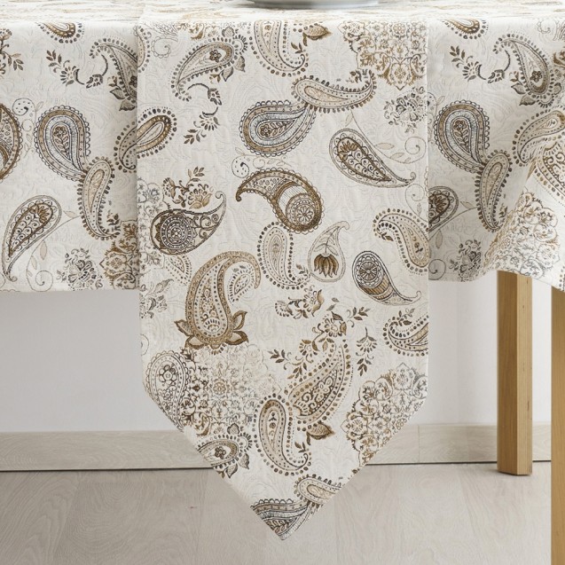 Τραπεζομάντηλο Dimeco 135x135 8070 Beige