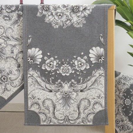 Μαξιλαροθήκη Διακόσμησης Dimeco Μονής Όψης 45x45 Adel Grey