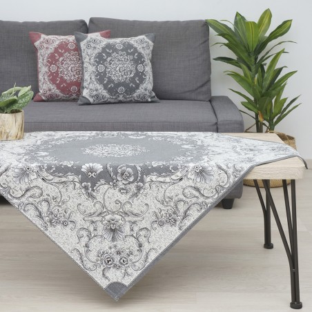 Μαξιλαροθήκη Διακόσμησης Dimeco Μονής Όψης 45x45 Adel Grey