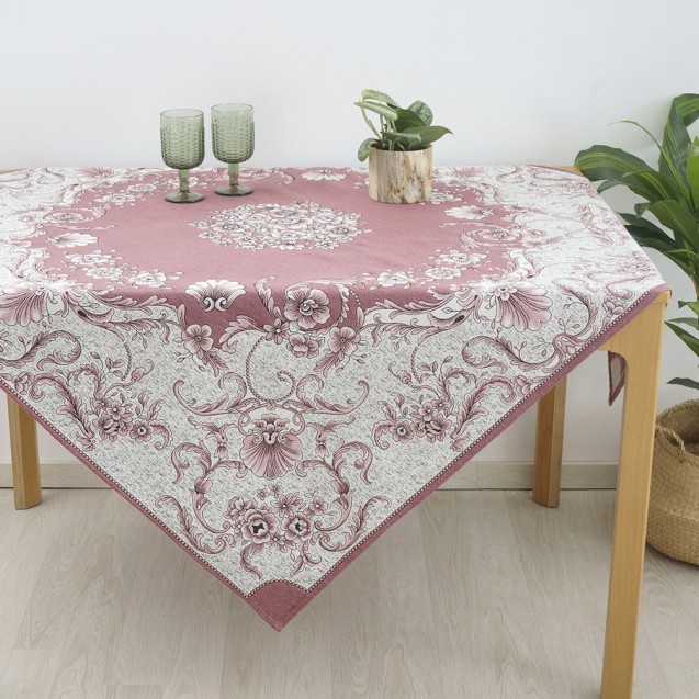 Τραπεζομάντηλο Dimeco 140x140 Adel Rose