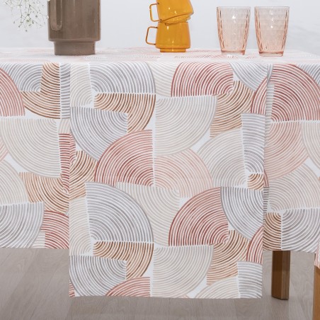 Καρέ Dimeco 85x85 5170-2 Terracotta