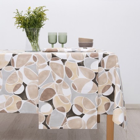 Τραπεζομάντηλο Dimeco 140x260 Cocoa Brown