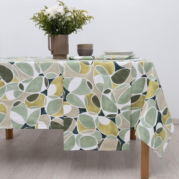 Runner Dimeco 40x160 Cocoa Green