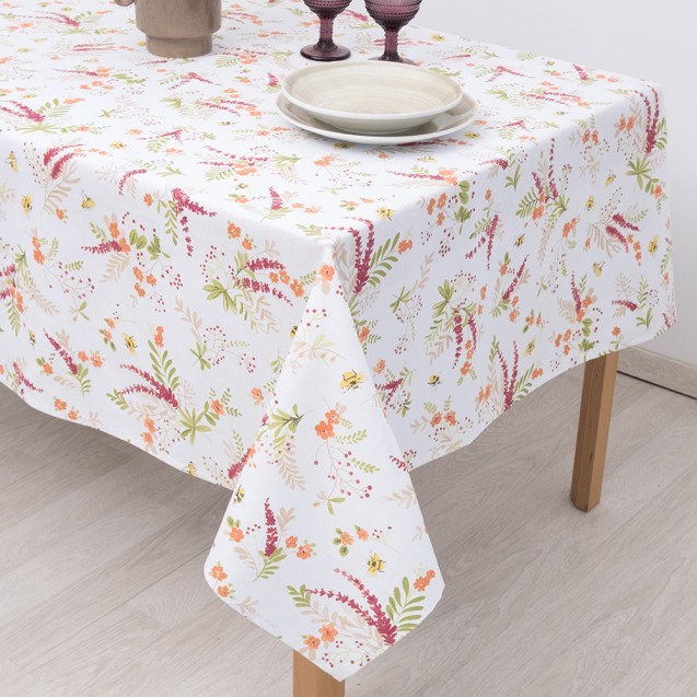 Τραπεζομάντηλο Dimeco 135x135 Lily Red