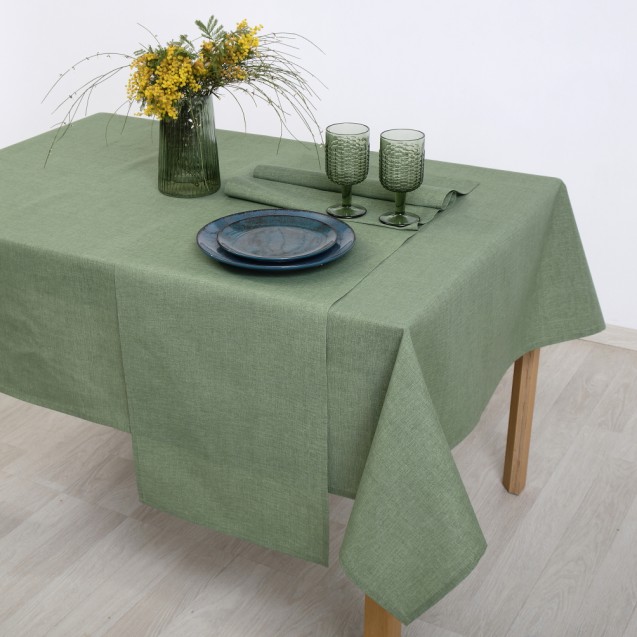 Τραπεζομάντηλο Dimeco 135x135 5403 Green