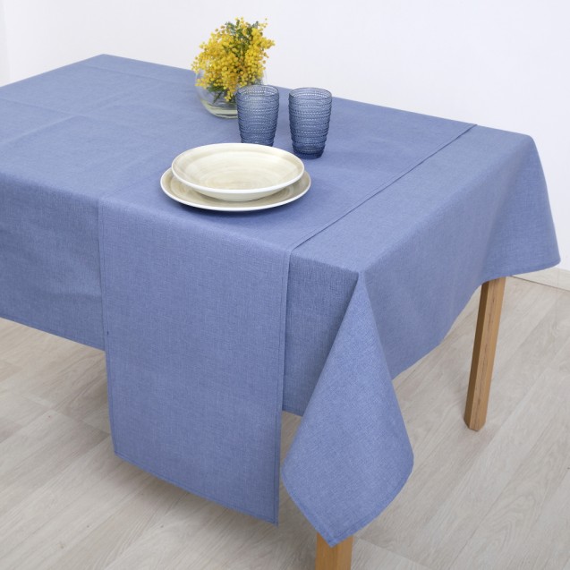 Τραπεζομάντηλο Dimeco 135x180 5403 Blue