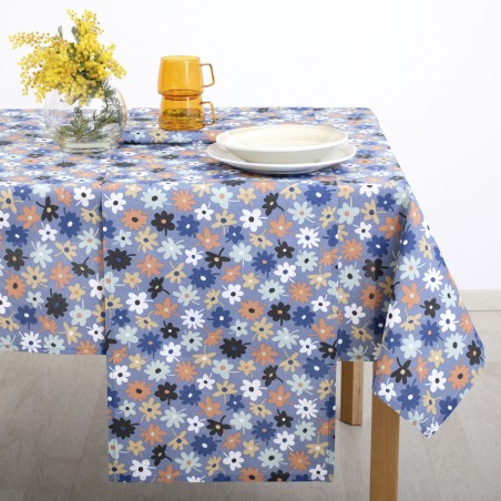 Τραπεζομάντηλο Dimeco 140x300 Maya Blue