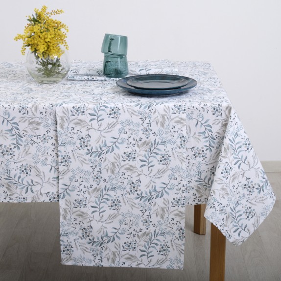 Τραπεζομάντηλο Dimeco 135x180 Amara Blue