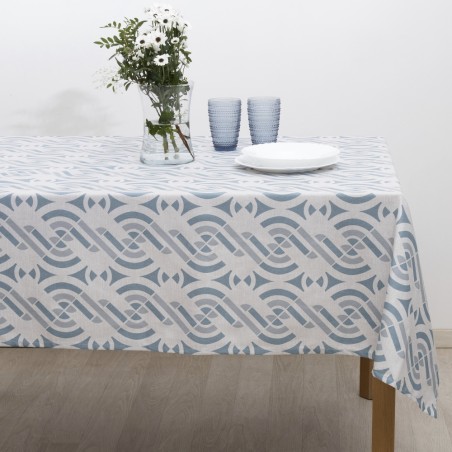 Τραπεζομάντηλο Dimeco 140x220 Nora Blue