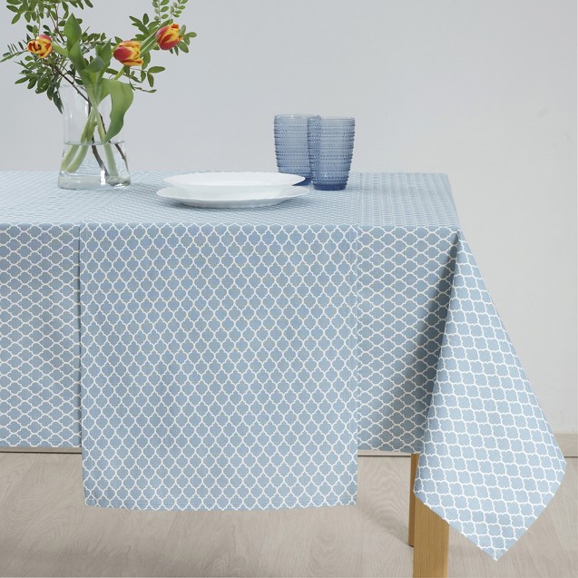 Τραπεζομάντηλο Dimeco 140x140 Luz Blue