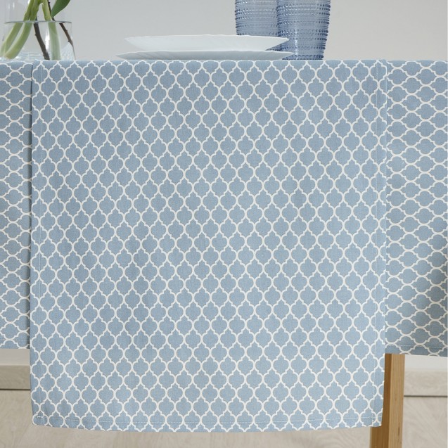 Τραπεζομάντηλο Dimeco 140x140 Luz Blue