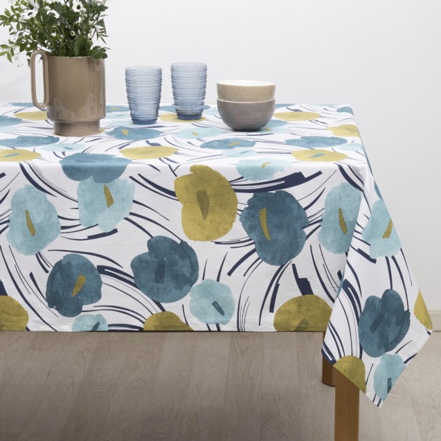 Τραπεζομάντηλο Dimeco 140x220 Doris Blue