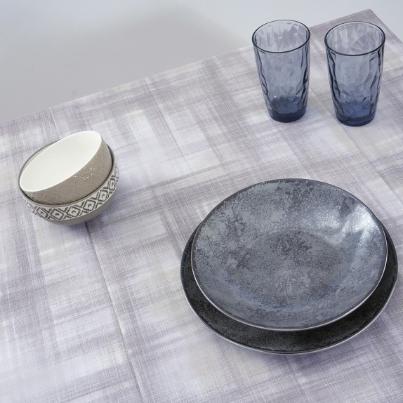 Τραπεζομάντηλο Dimeco 140x220 Check Brown