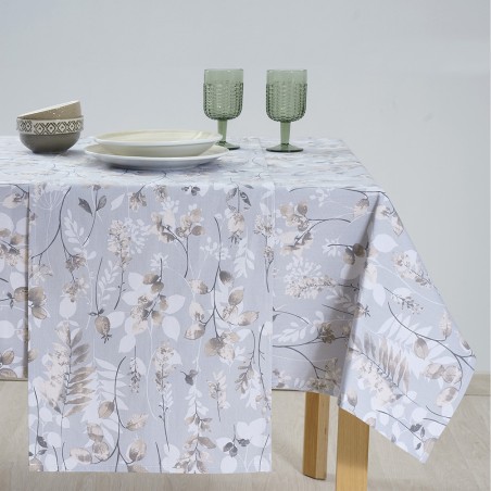 Τραπεζομάντηλο Dimeco 140x300 Botanic Grey