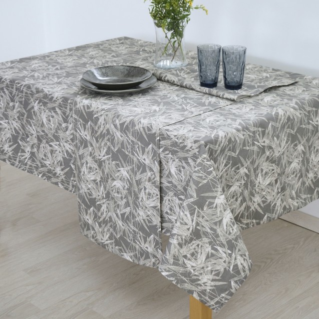 Τραπεζομάντηλο Dimeco 140x260 Bamboo Brown