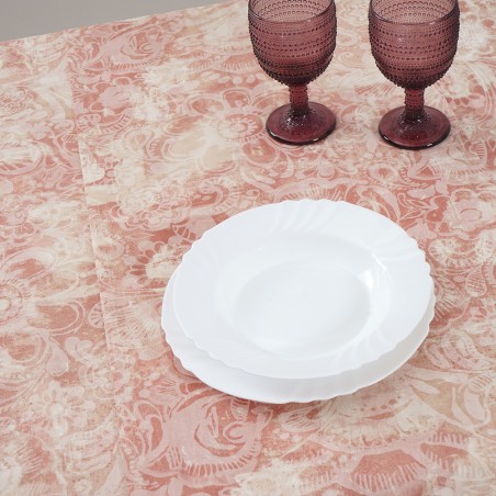 Τραπεζομάντηλο Dimeco 140x300 Amber Salmon