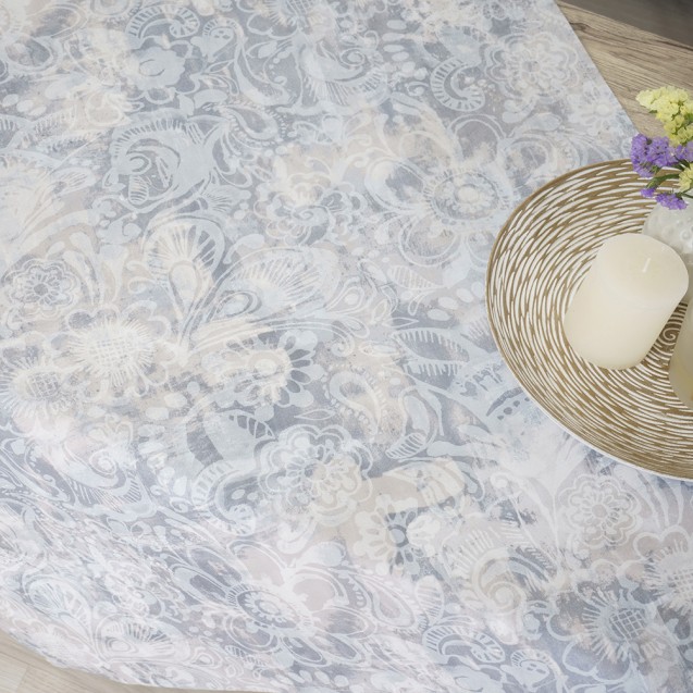 Τραπεζομάντηλο Dimeco 135x135 Amber Grey