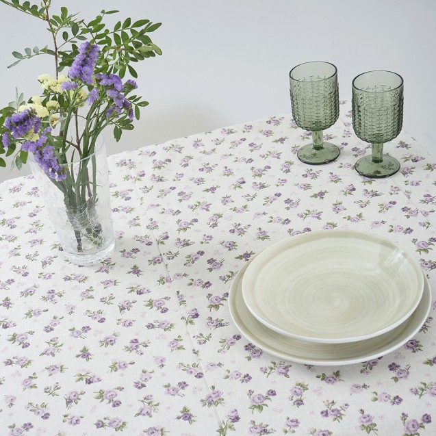 Τραπεζομάντηλο Dimeco 135x135 5218 Lila