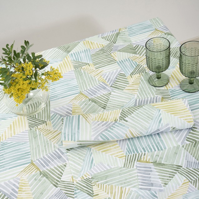 Τραπεζομάντηλο Dimeco 135x135 5133 Green