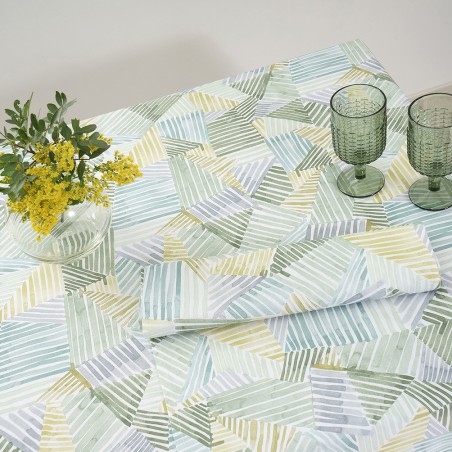 Τραπεζομάντηλο Dimeco 135x135 5133 Green