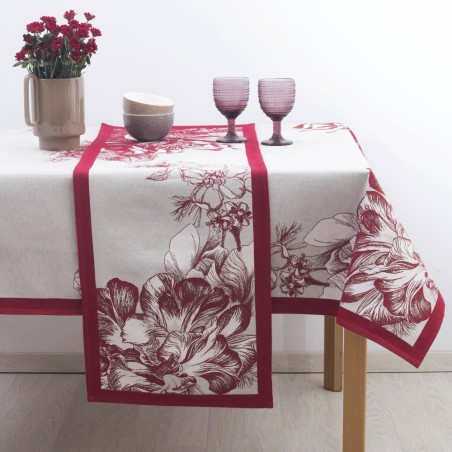 Τραπεζομάντηλο Dimeco 140x180 8550 Red