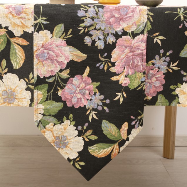 Τραπεζομάντηλο Dimeco 135x180 8170 Black