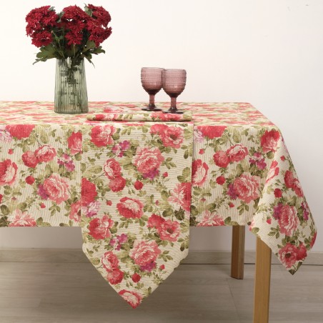 Τραπεζομάντηλο Dimeco 135x180 8160 Red