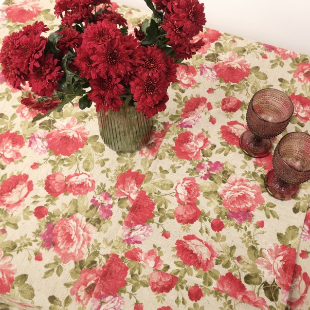 Τραπεζομάντηλο Dimeco 135x180 8160 Red