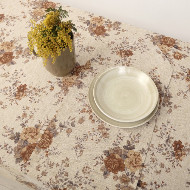 Τραπεζομάντηλο Dimeco 140x220 8150 Brown