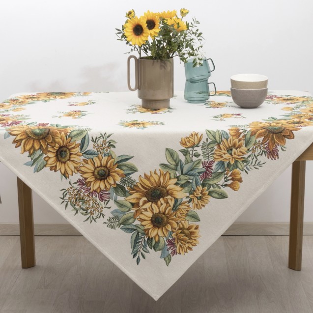 Τραπεζομάντηλο Dimeco 140x140 Sun