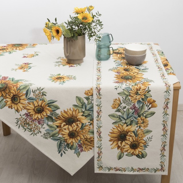 Τραπεζομάντηλο Dimeco 140x140 Sun