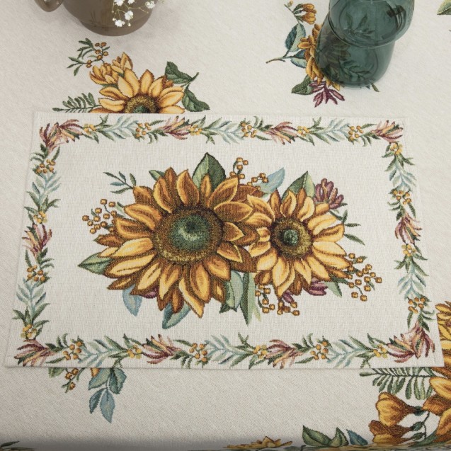 Τραπεζομάντηλο Dimeco 140x140 Sun