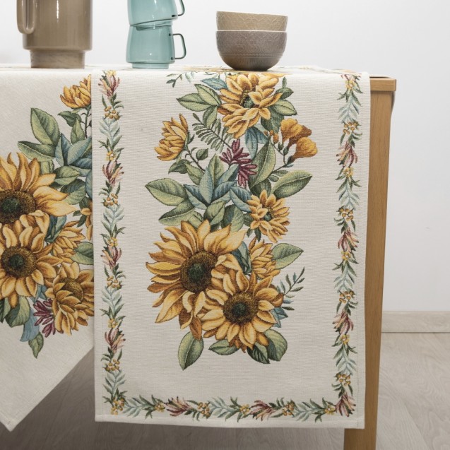 Τραπεζομάντηλο Dimeco 140x140 Sun