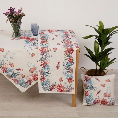 Τραπεζομάντηλο Dimeco 140x180 River