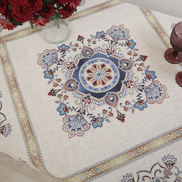 Τραπεζομάντηλο Dimeco 140x180 Morena Blue